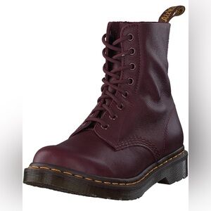 Dr. Martens 1460 Pascal Cherry Red boots